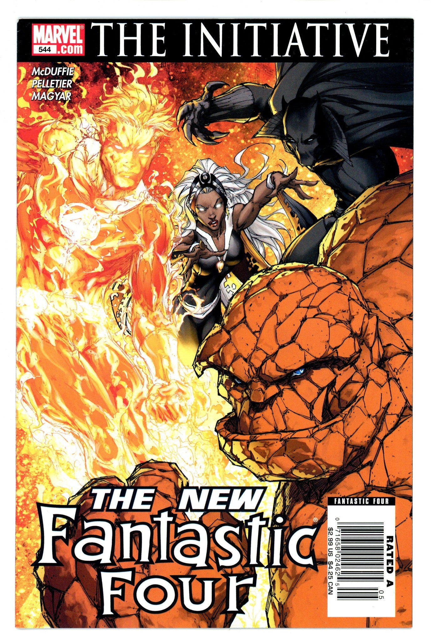 Fantastic Four Vol 3 544 Newsstand VF/NM