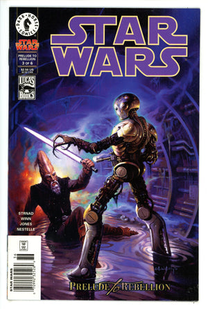 Star Wars: Prelude to Rebellion 3 Newsstand VF+