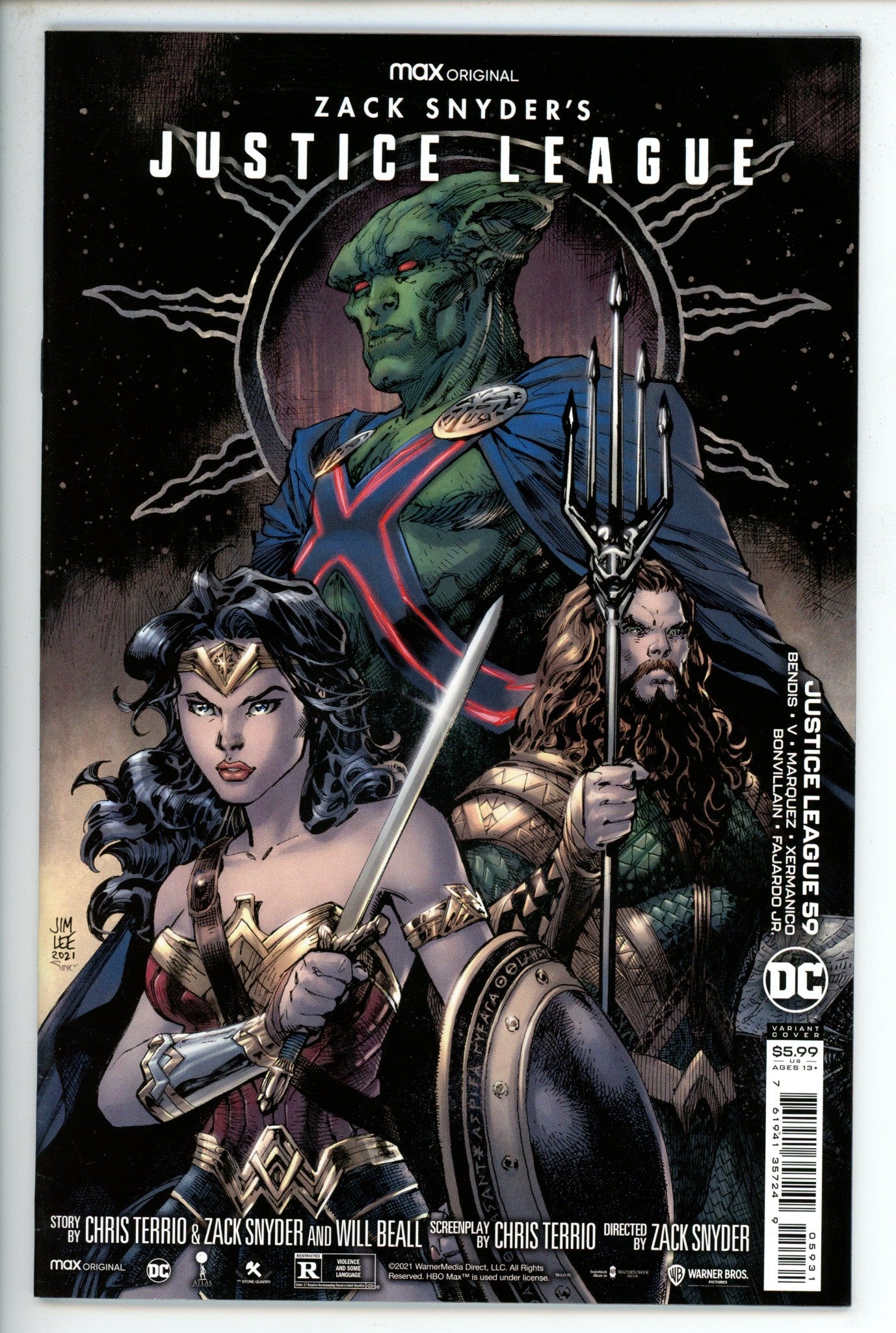 Justice LeagueVol 3 59 Lee Variant-DC-CaptCan Comics Inc
