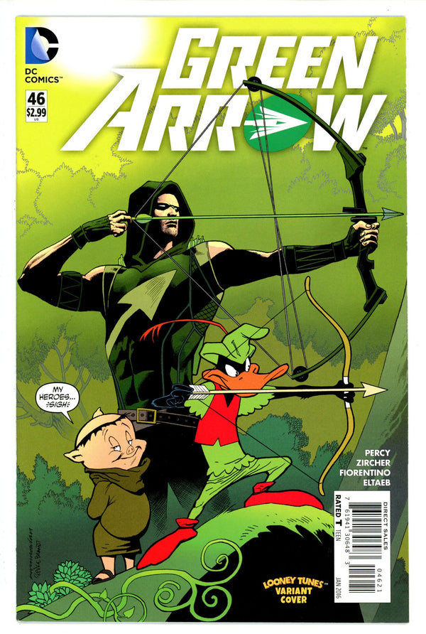 Green Arrow Vol 5 46 Looney Tunes Variant