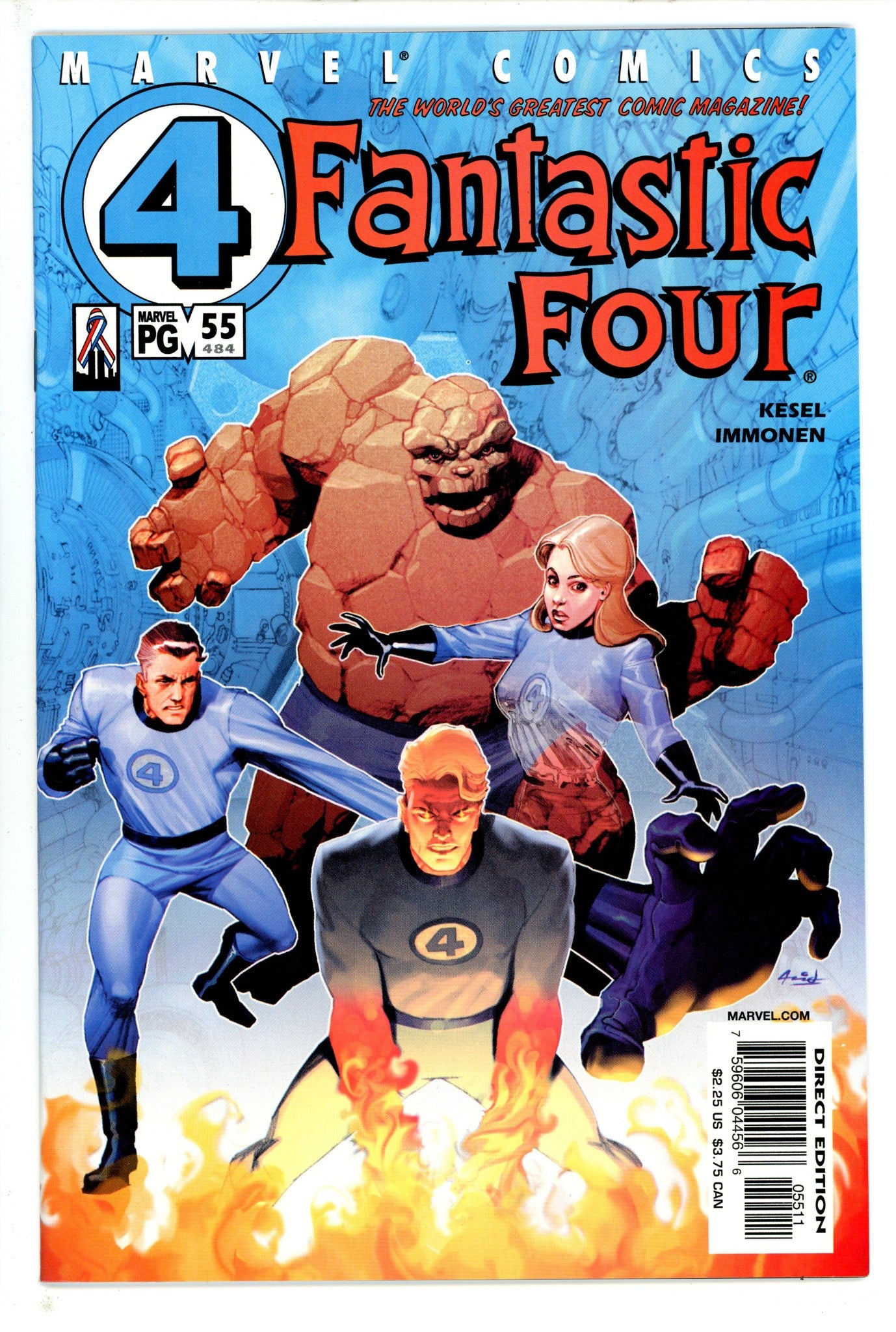 Fantastic Four Vol 3 55 (484) (2002)