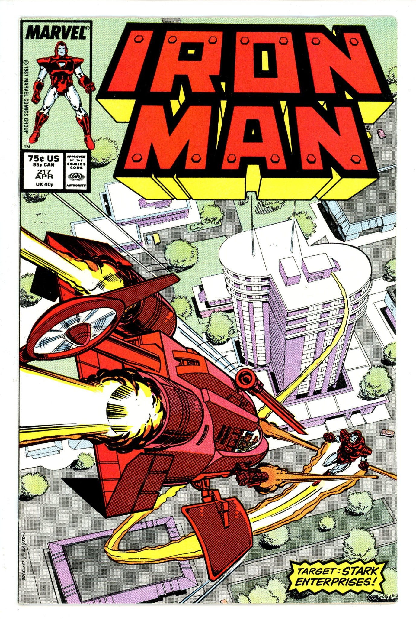Iron Man Vol 1 217