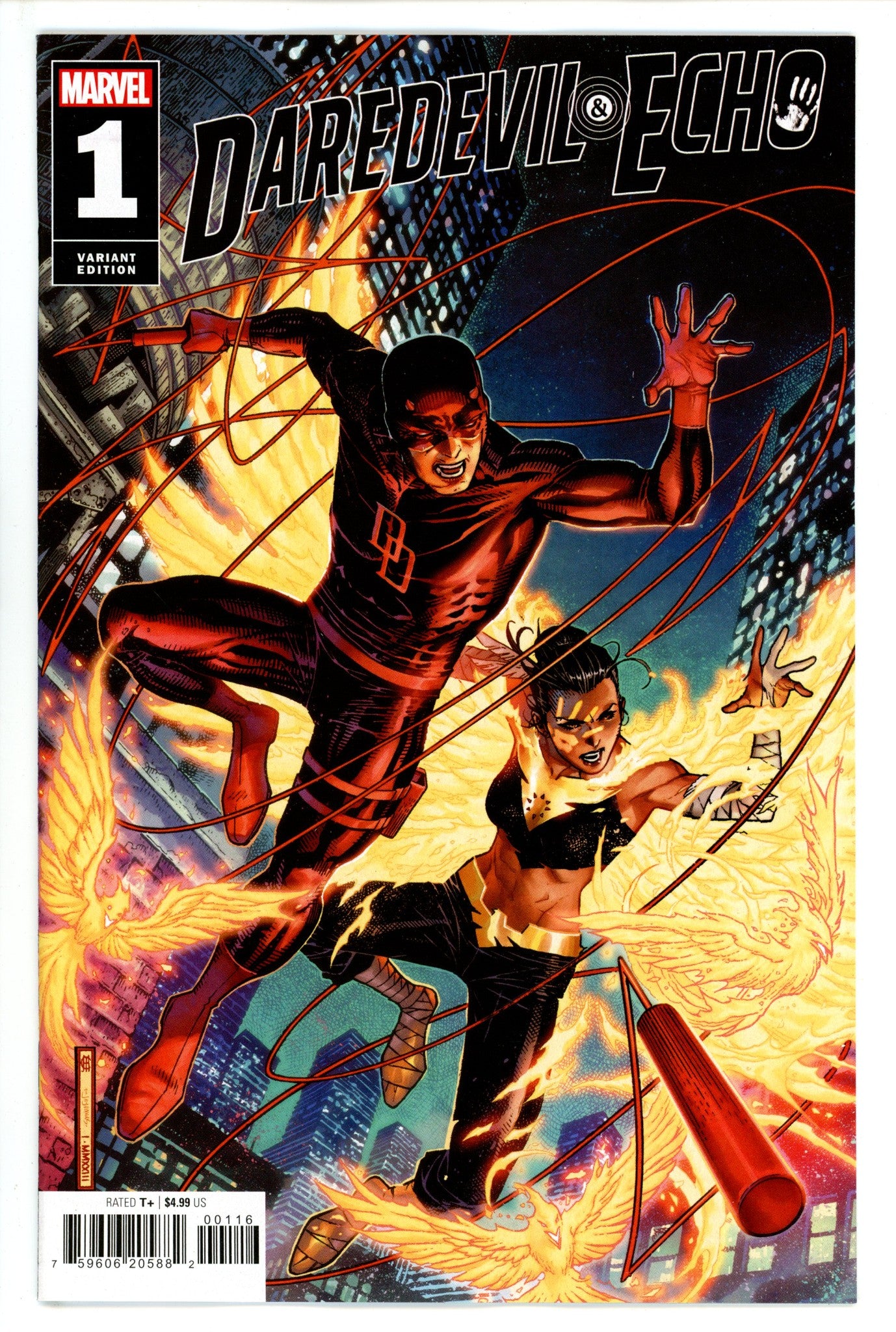 Daredevil And Echo 1 Cheung Incentive Variant NM- (2023)