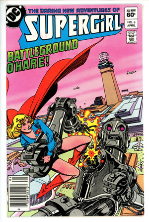 The Daring New Adventures of Supergirl 6 Newsstand (1983)