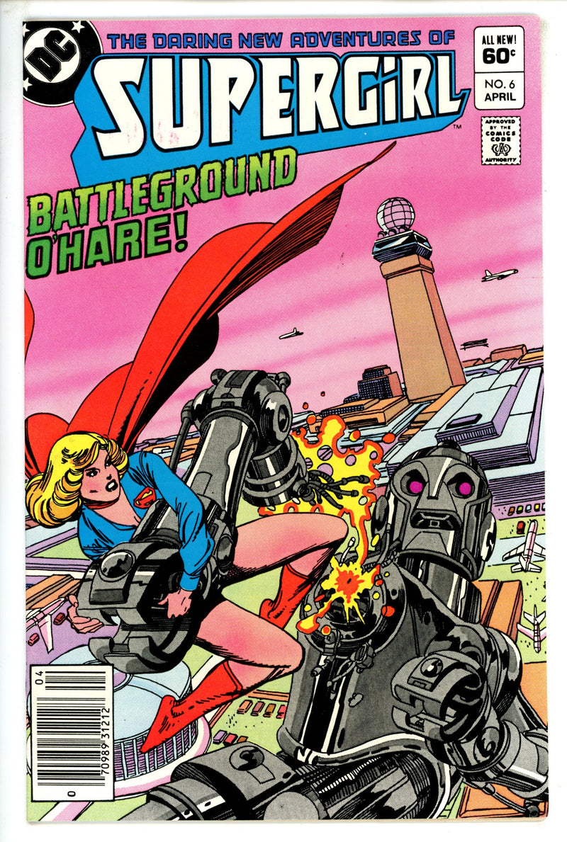 The Daring New Adventures of Supergirl 6 Newsstand (1983)