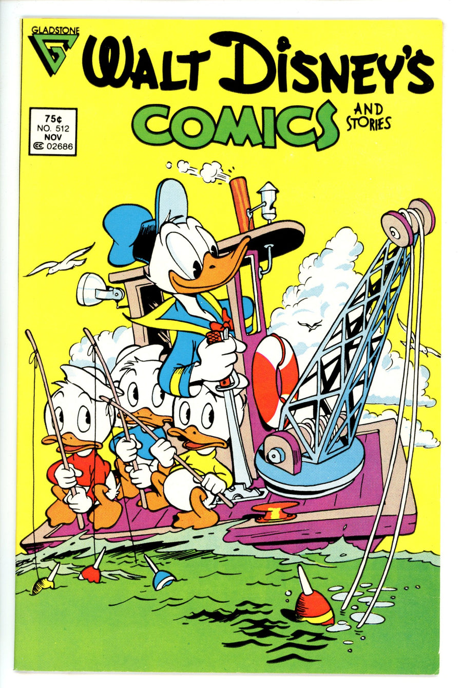 Walt Disney's Comics And Stories 512