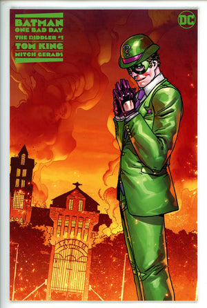 Batman One Bad Day the Riddler 1 Camuncoli Variant (2022)