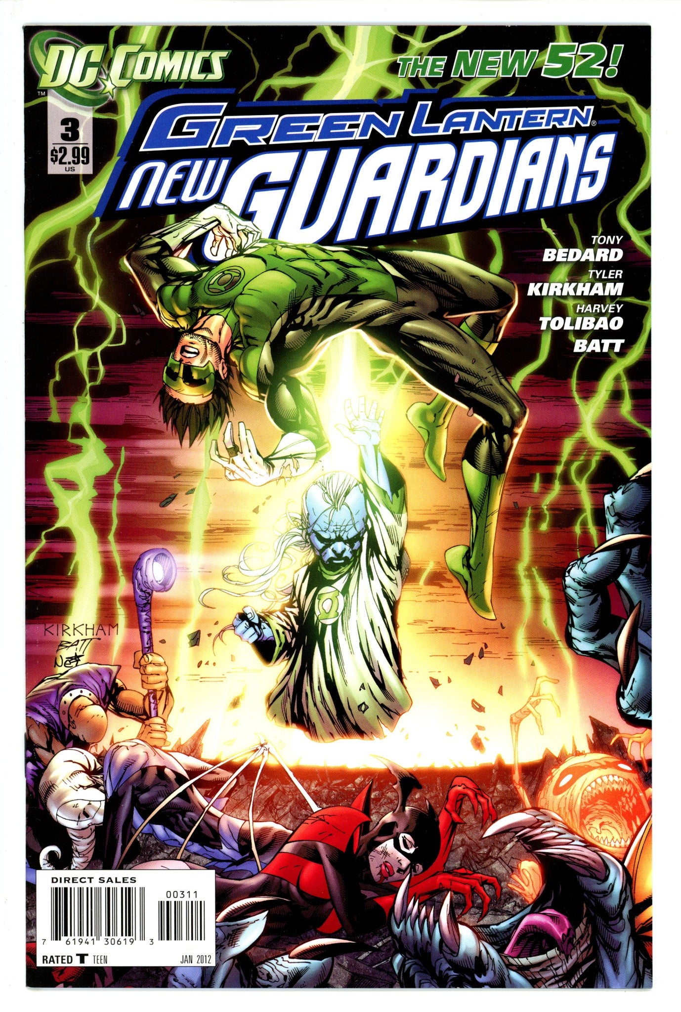 Green Lantern: New Guardians 3 (2011)