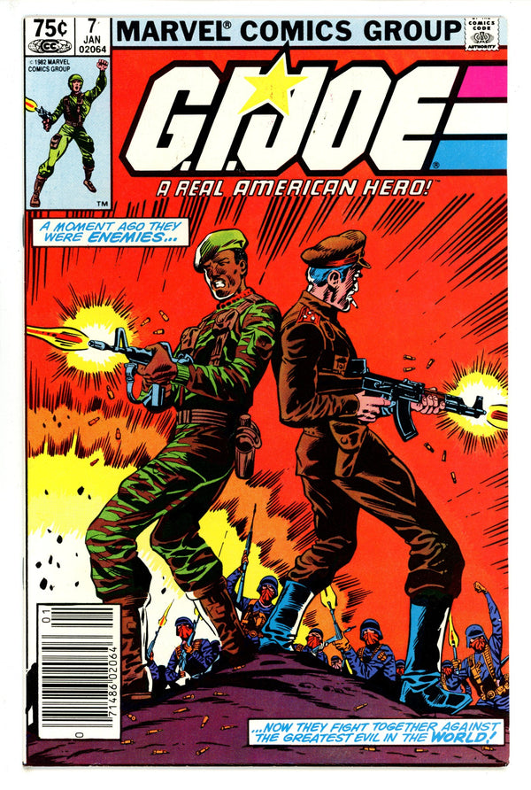 G.I. Joe, A Real American Hero 7 Canadian Variant VF/NM (1983)