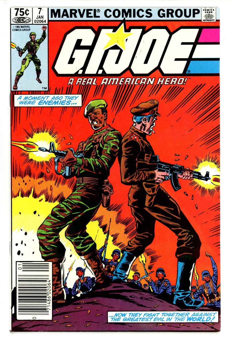 G.I. Joe, A Real American Hero 7 Canadian Variant VF/NM (1983)