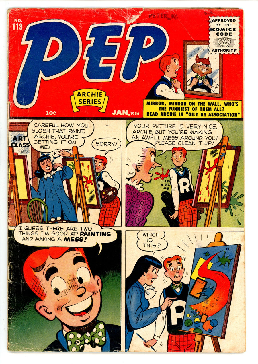 Pep Comics 113 VG-