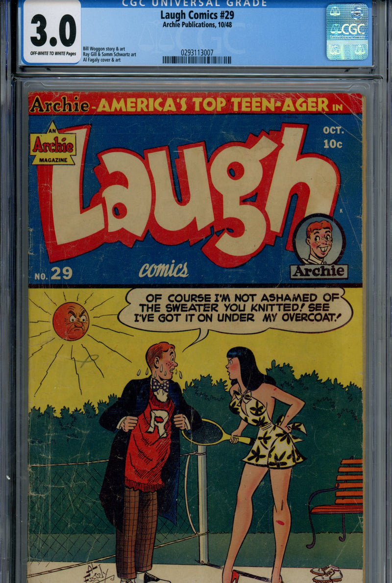 Laugh 29 CGC 3.0 (1948)