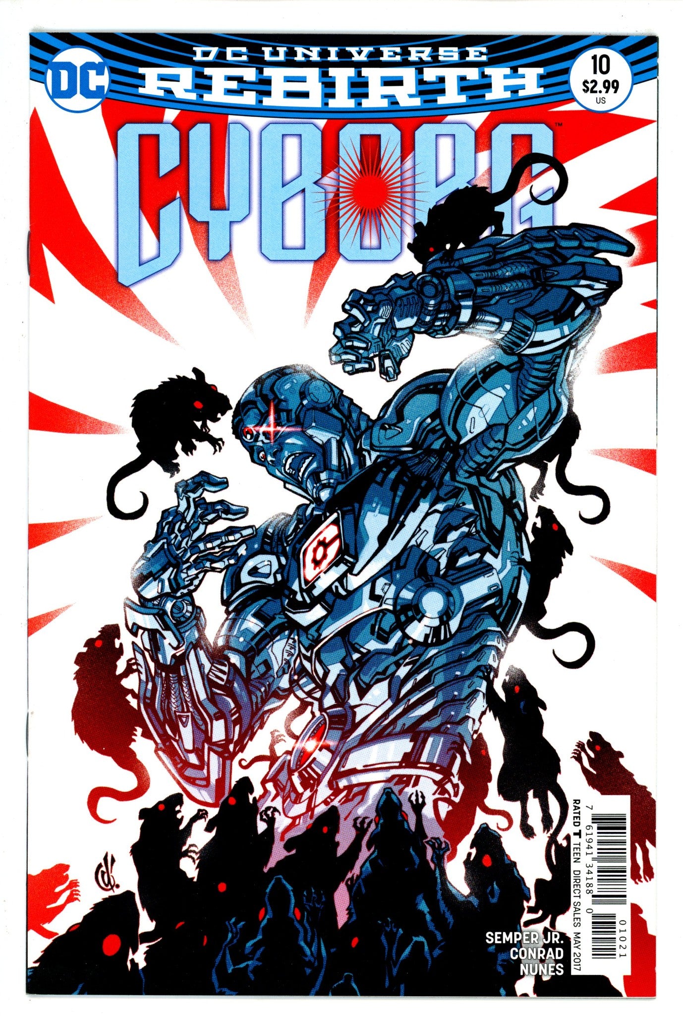 Cyborg Vol 2 10 D'Anda Variant