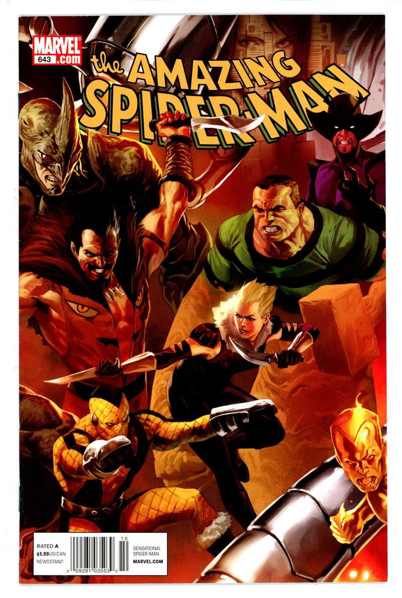 The Amazing Spider-Man Vol 2 643 Newsstand VF+