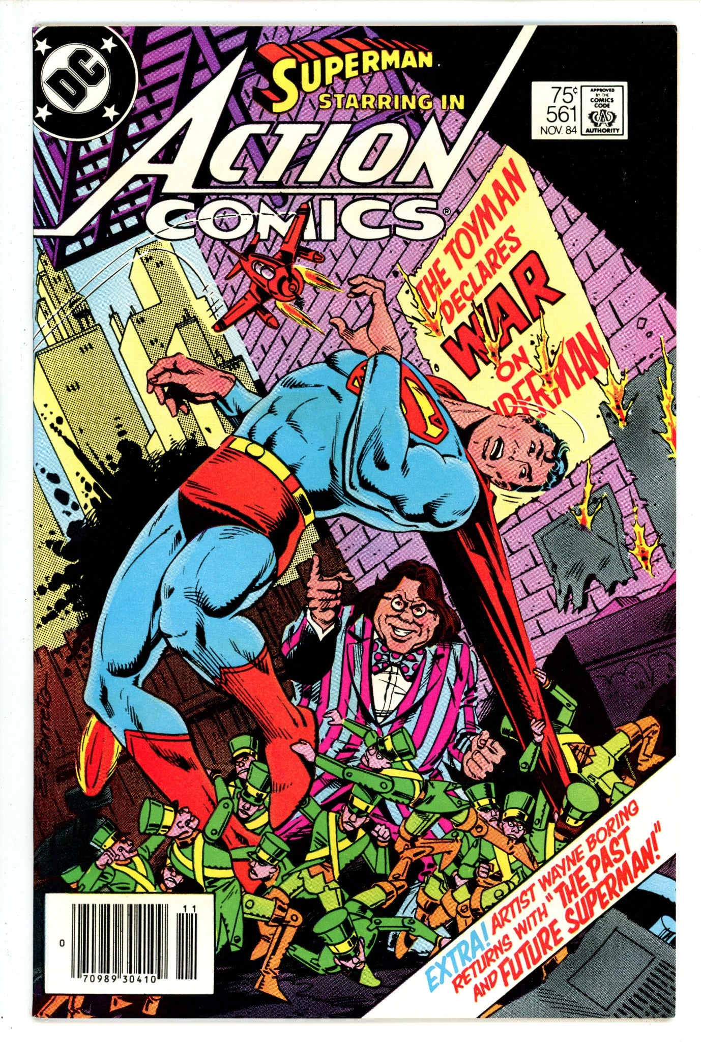 Action Comics Vol 1 561 Newsstand (1984)