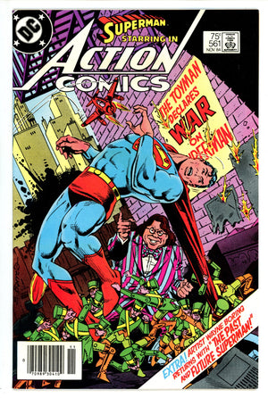 Action Comics Vol 1 561 Newsstand (1984)