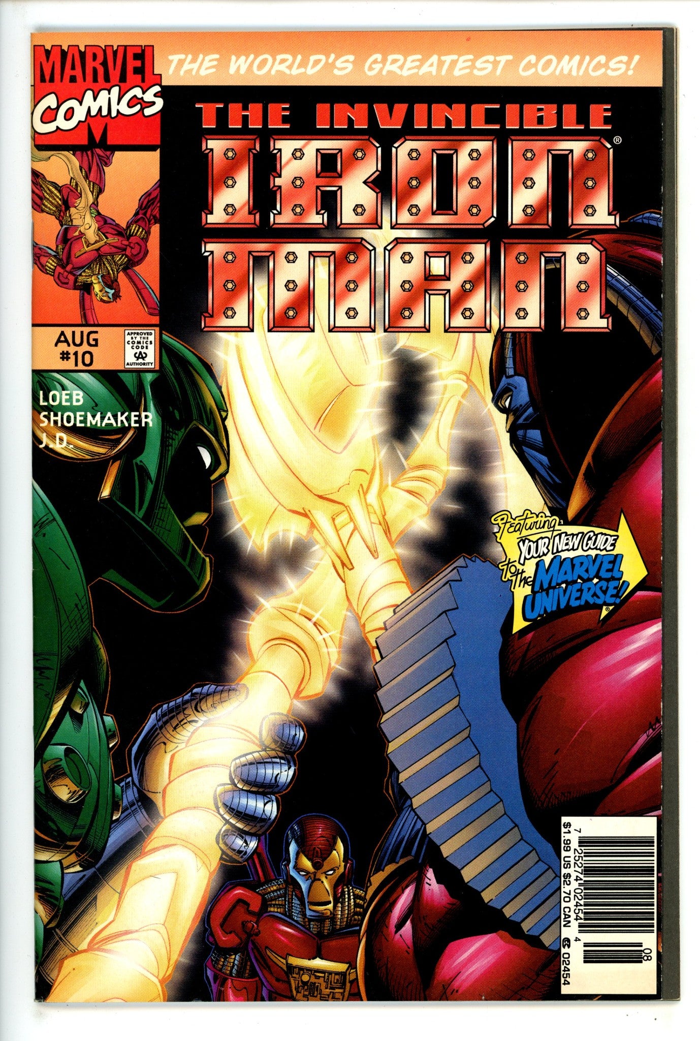 Iron Man Vol 2 10 Newsstand