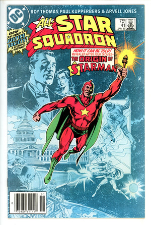 All-Star Squadron 41 Newsstand