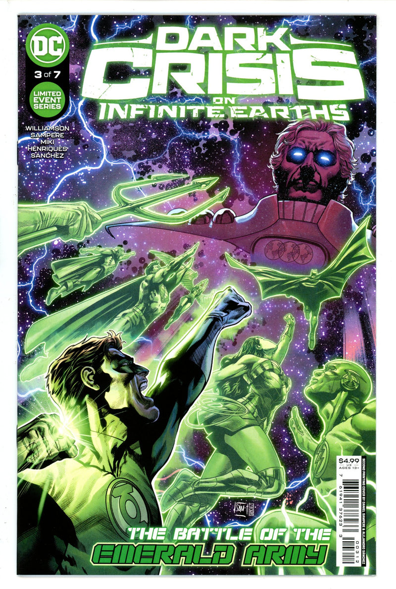 Dark Crisis on Infinite Earths 3 2nd Print (2022)