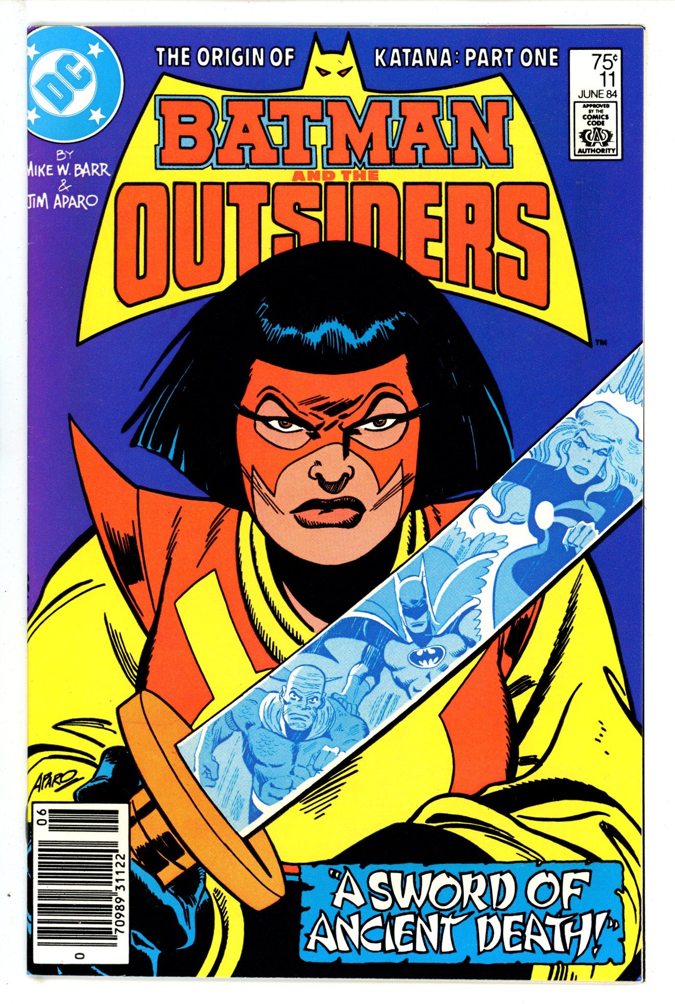 Batman and the Outsiders Vol 1 11 Newsstand (1984)