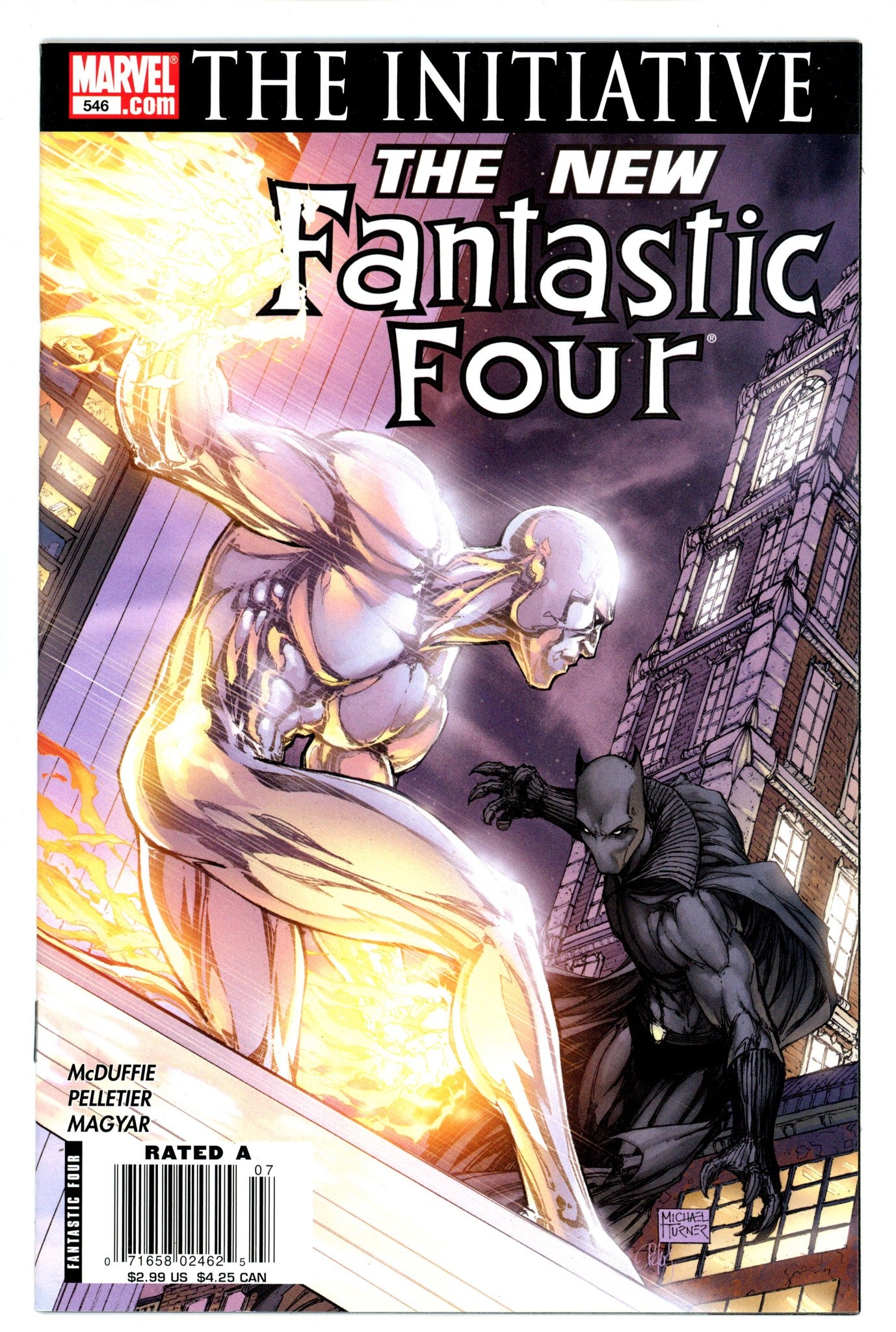 Fantastic Four Vol 3 546 Newsstand VF/NM