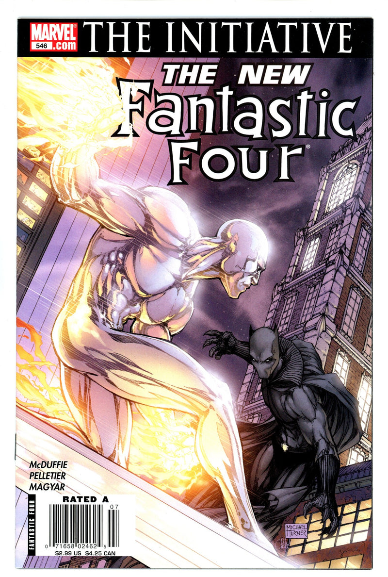 Fantastic Four Vol 3 546 Newsstand VF/NM
