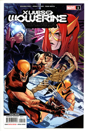 X Lives of Wolverine 1 2nd Print (2022)