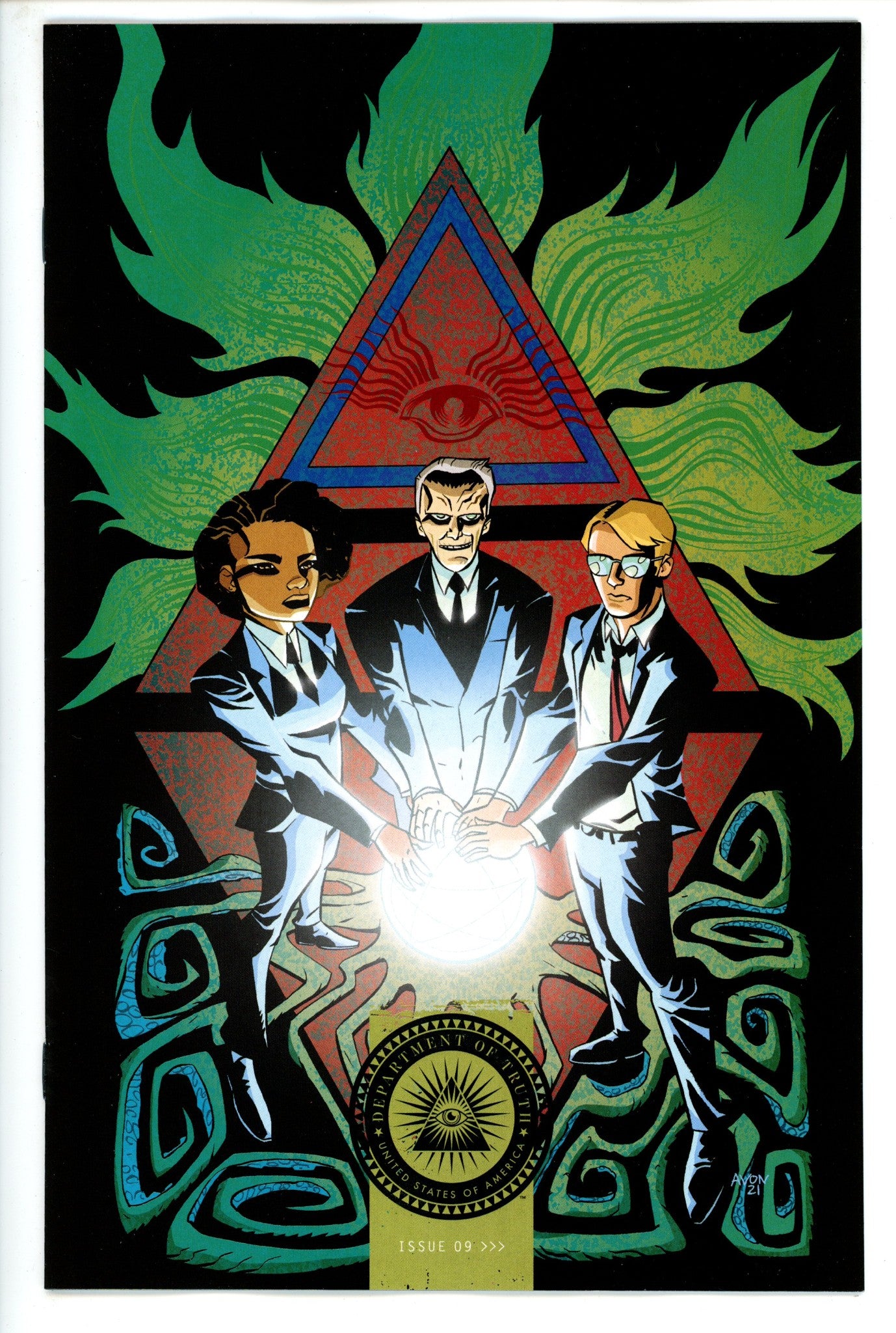 Department of Truth 9 Oeming Variant (2021)