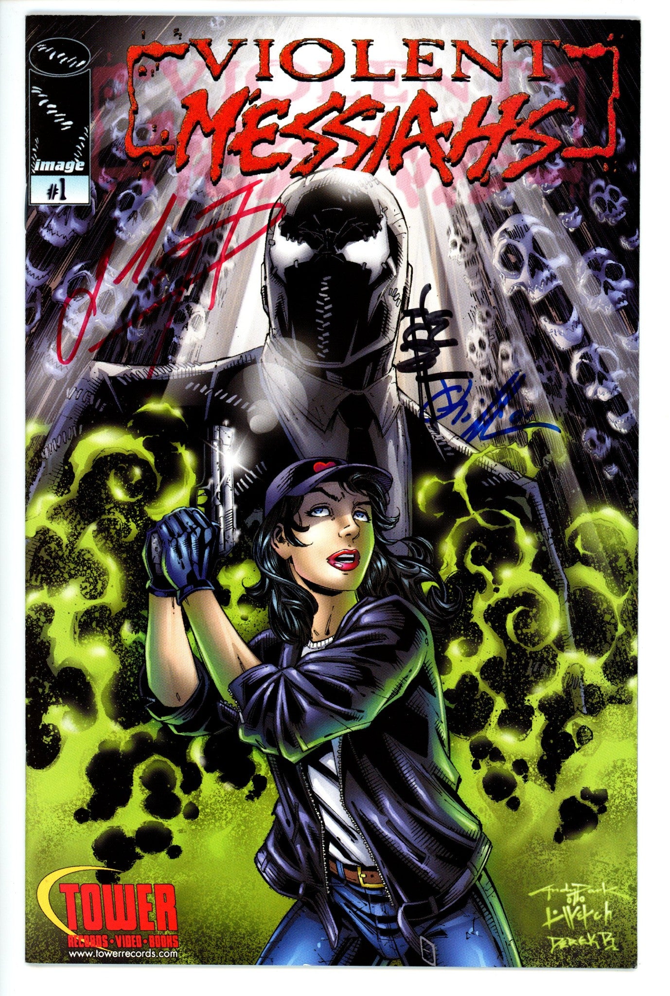 Violent Messiahs 1 Signed Tower Variant