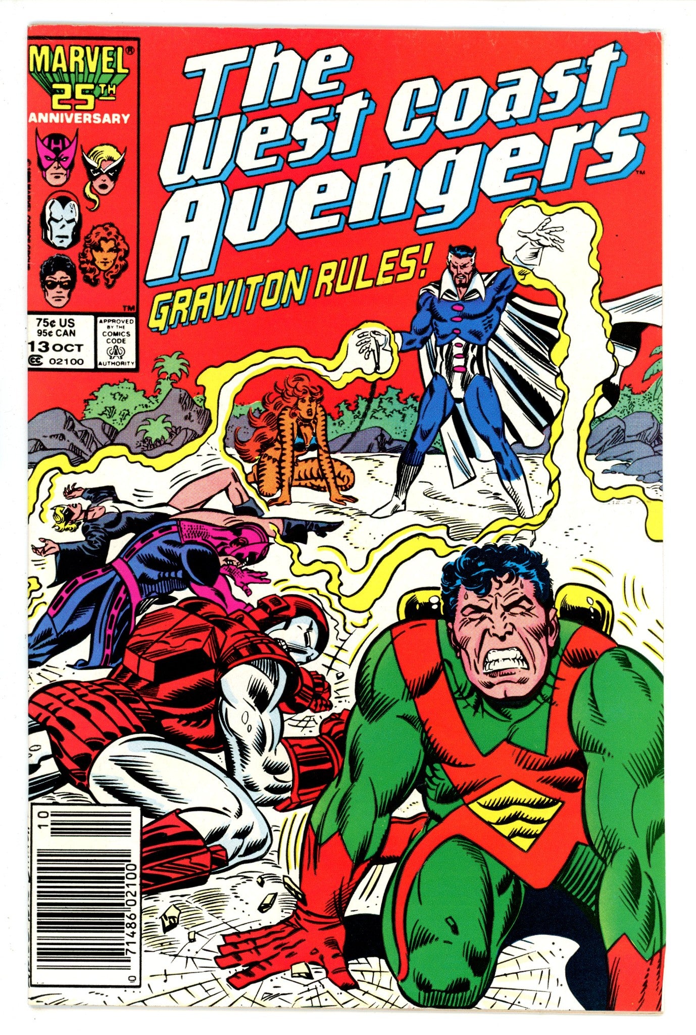 West Coast Avengers Vol 2 13 Newsstand