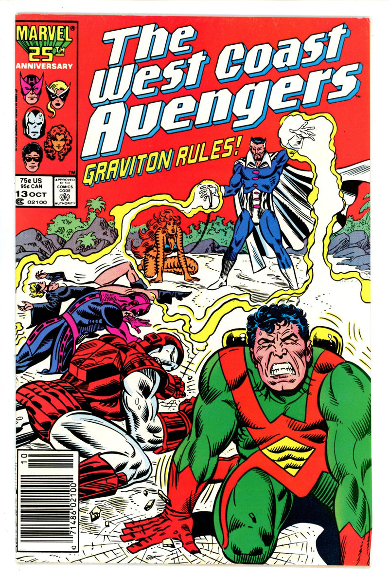 West Coast Avengers Vol 2 13 Newsstand