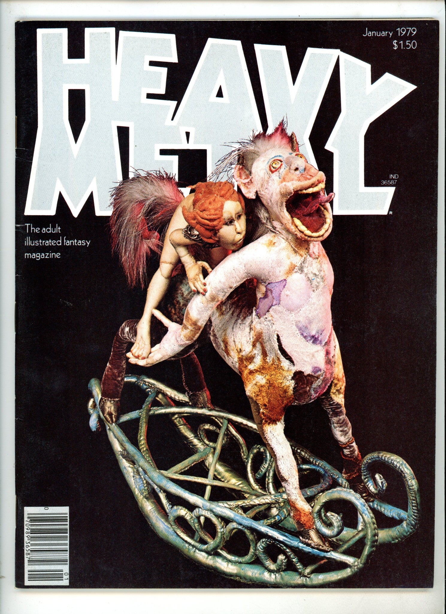 Heavy Metal Vol 1979 January Newsstand VF