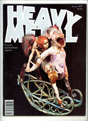 Heavy Metal Vol 1979 January Newsstand VF