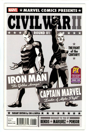 Civil War II 1 Cho Variant
