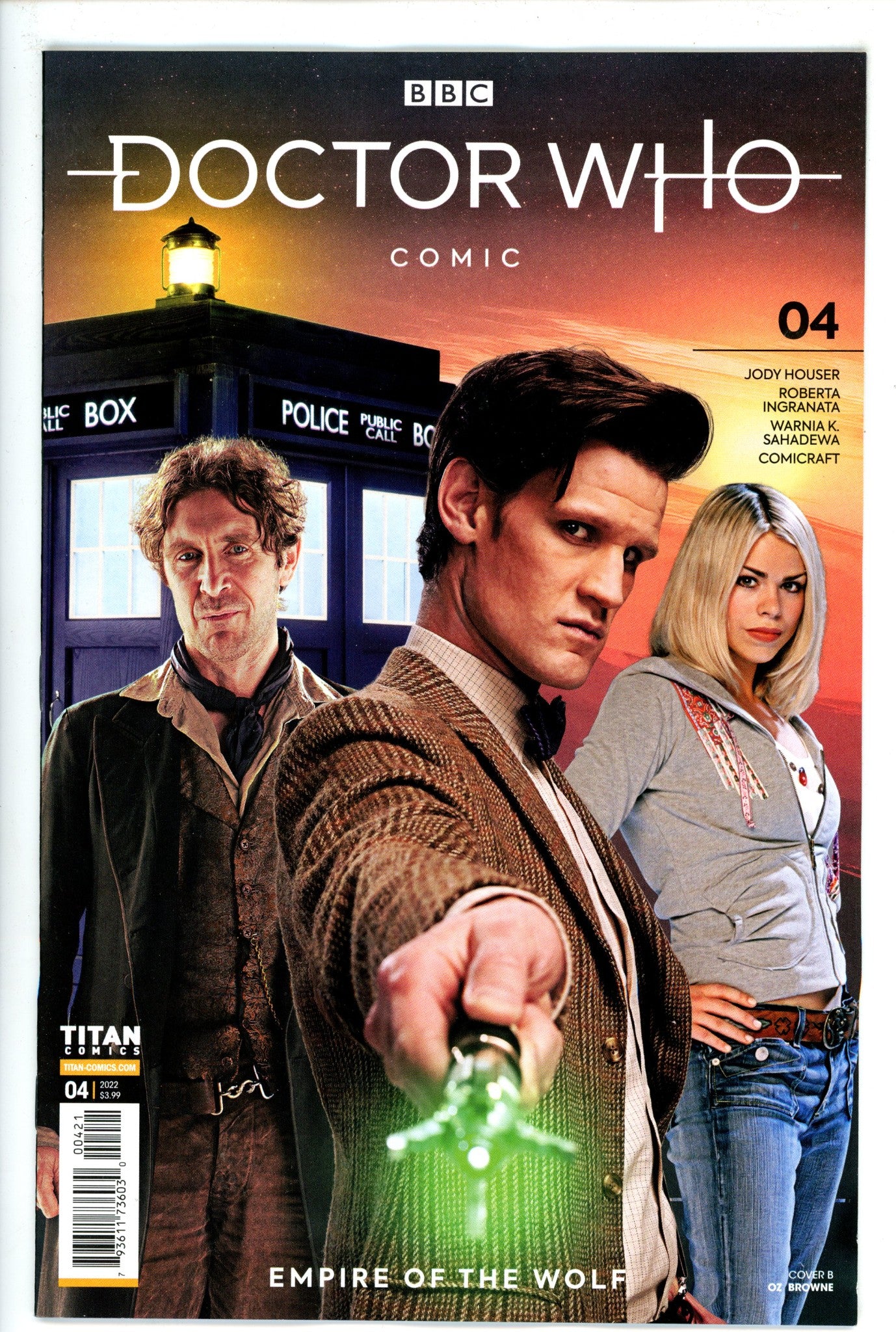 Doctor Who Empire of Wolf 4 Photo Variant (2022)
