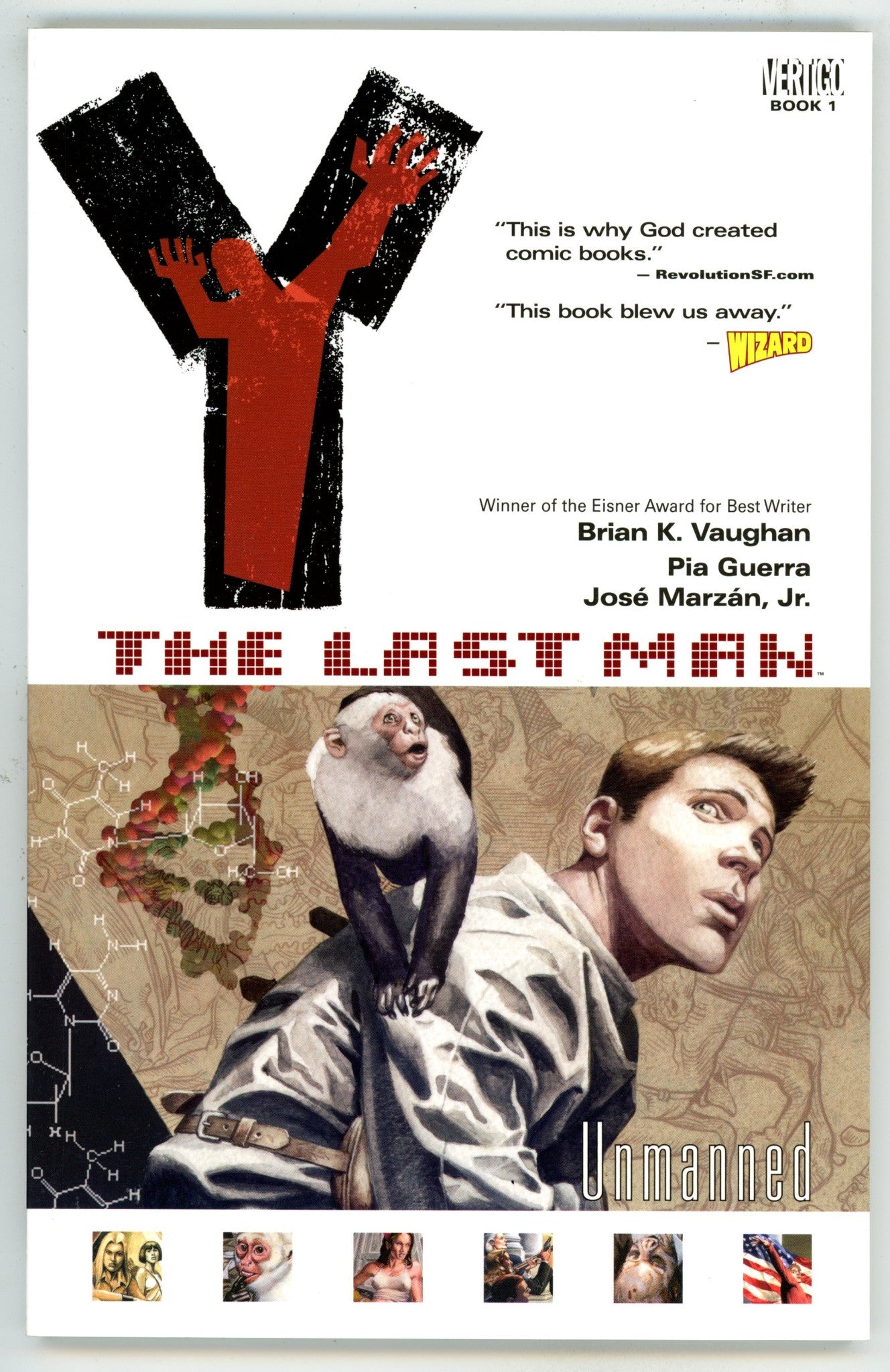 Y: The Last Man Vol 1 Unmanned TPB