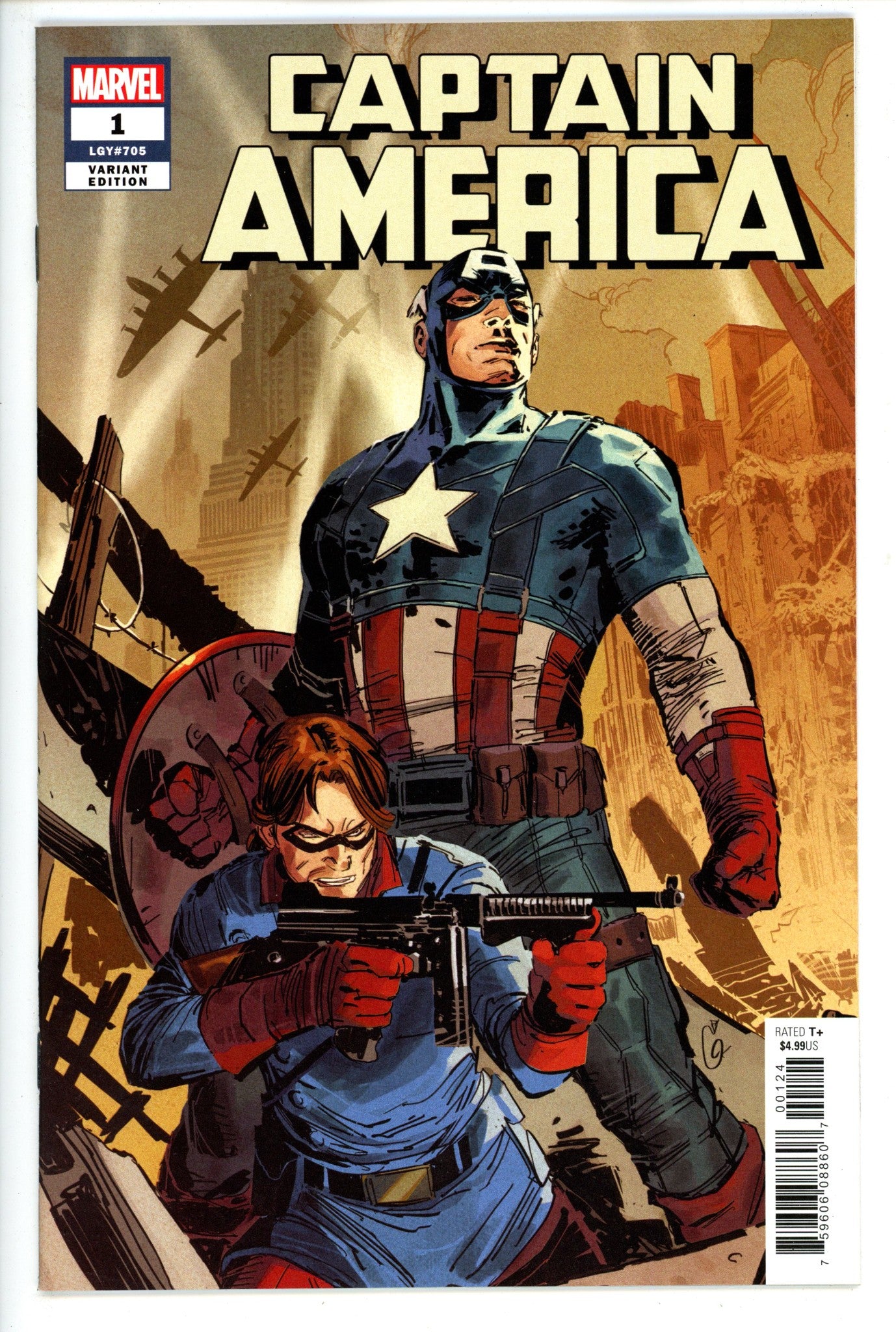 Captain America Vol 9 1 Garney Variant
