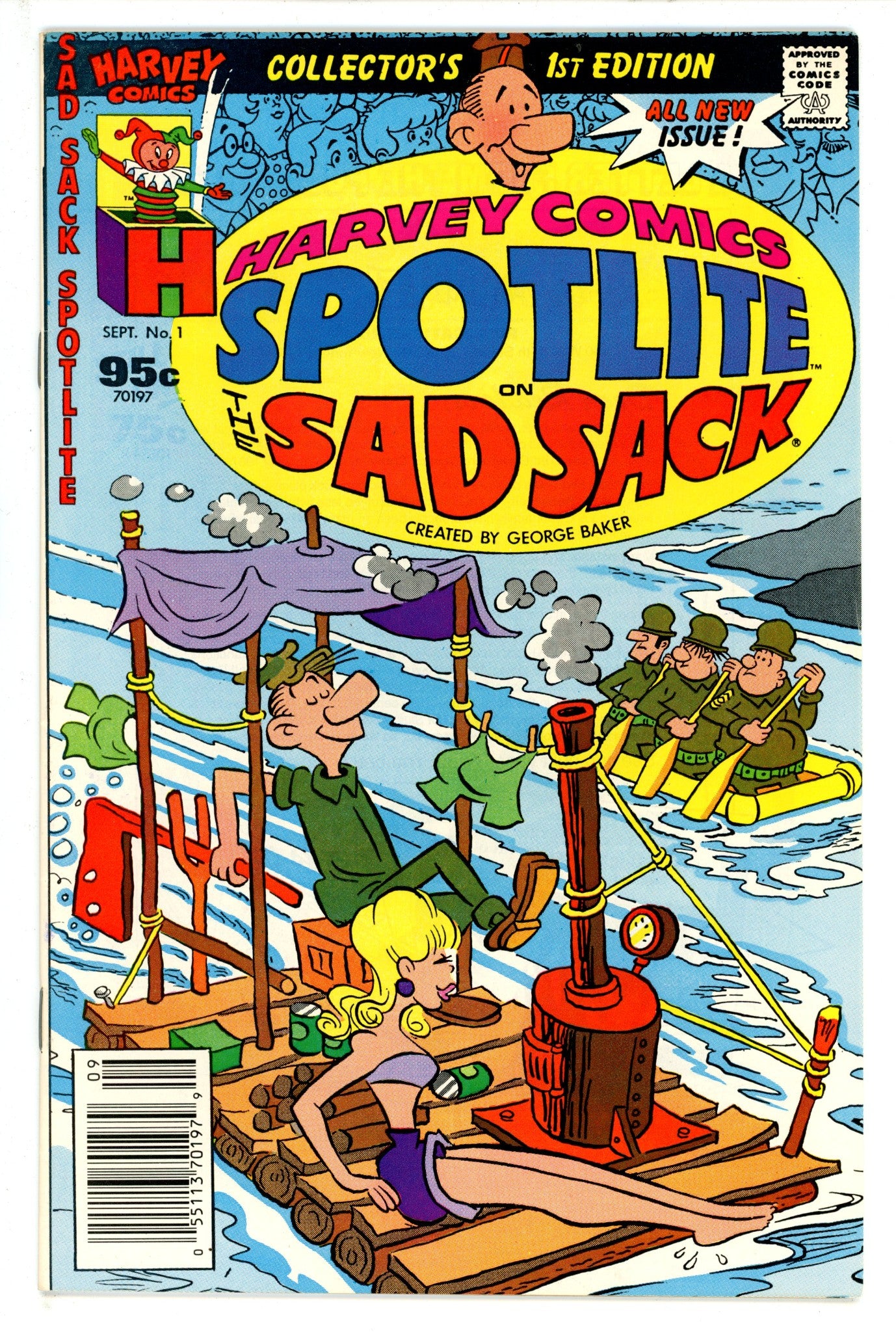 Harvey Comics Spotlite 1 Canadian Price Variant VF (1987)