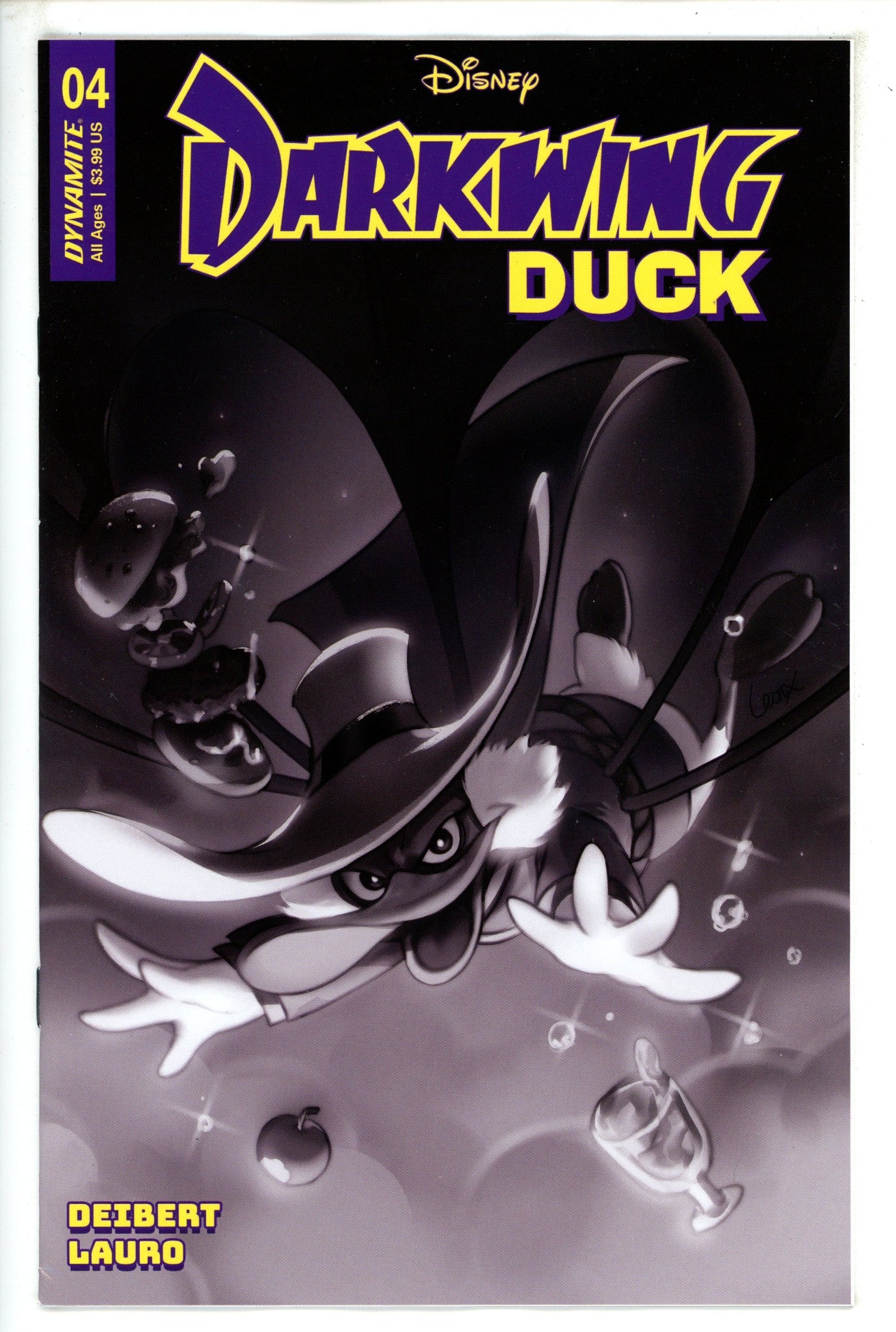 Darkwing Duck 4 Leirix B&W Incentive Variant (2023)