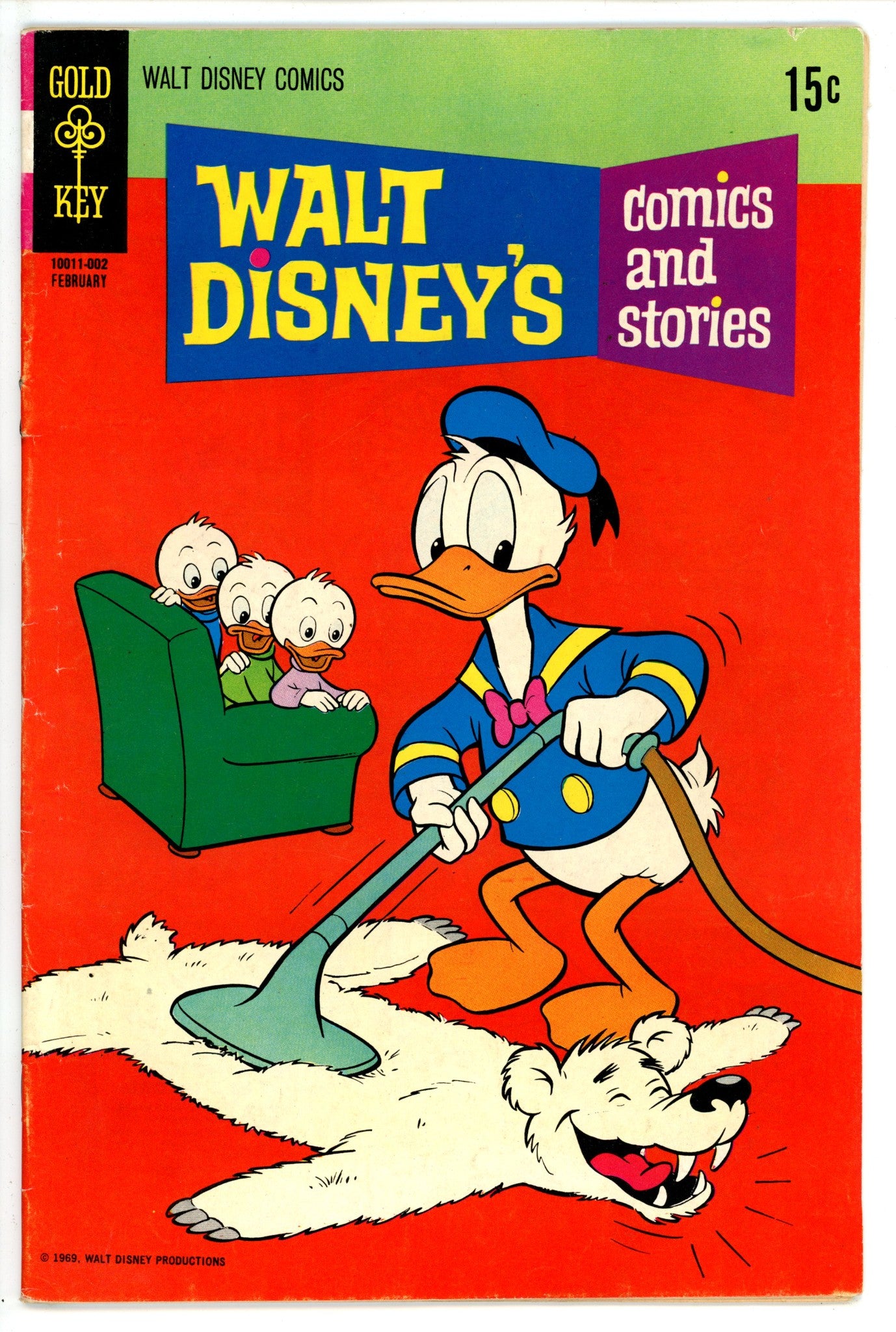 Walt Disney's Comics and Stories Vol 30 5 (353) VG/FN (1970)