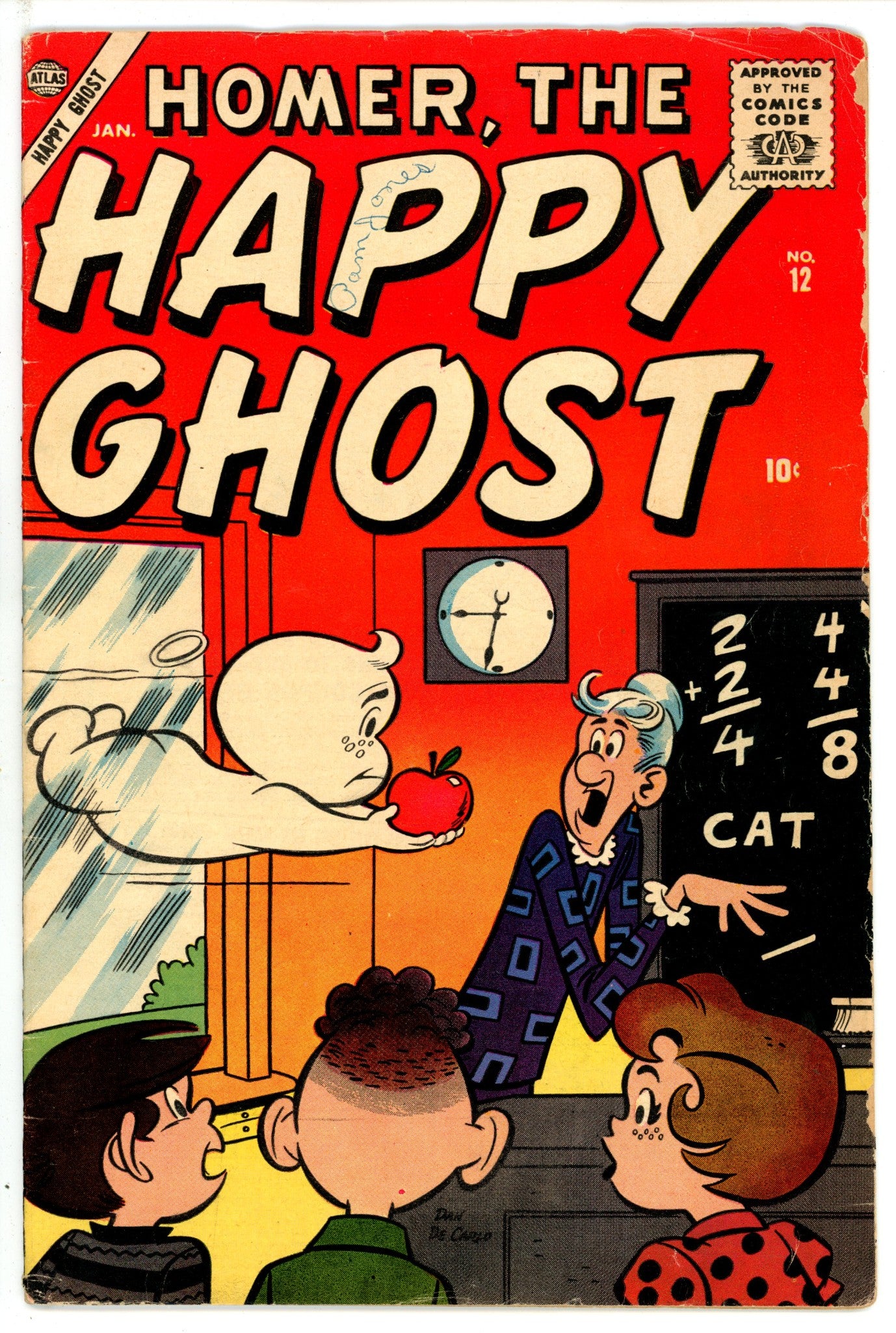 Homer, the Happy Ghost Vol 1 12 VG (1957)