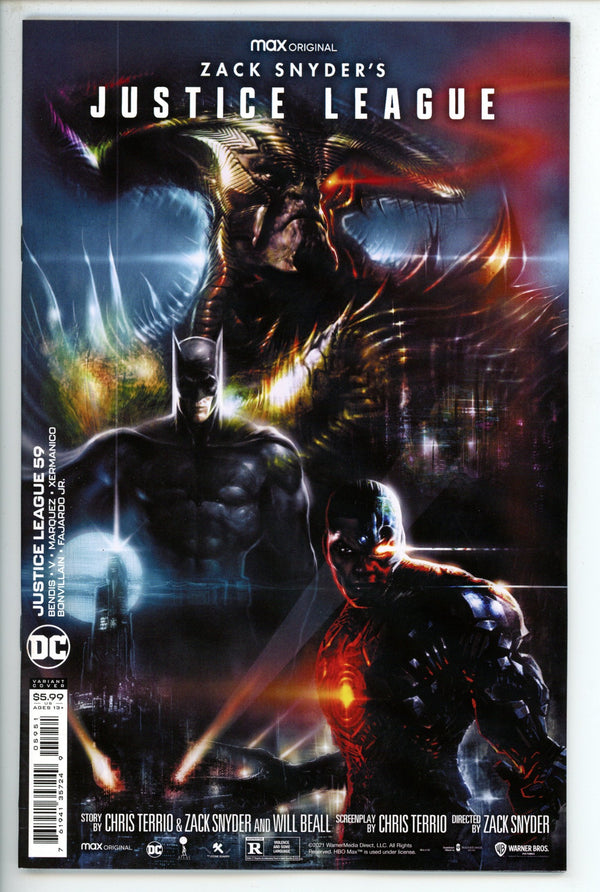 Justice LeagueVol 3 59 Sharp Variant (2021)