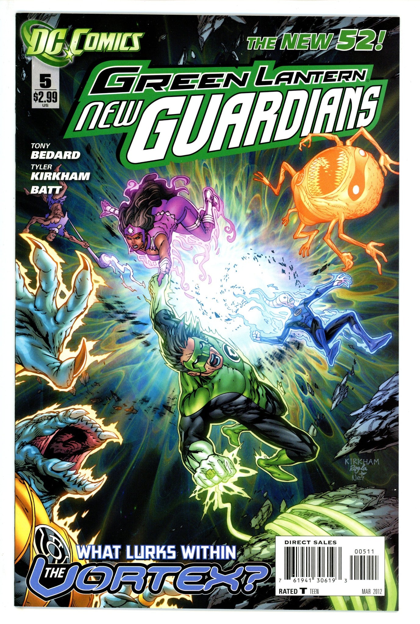Green Lantern: New Guardians 5 (2012)