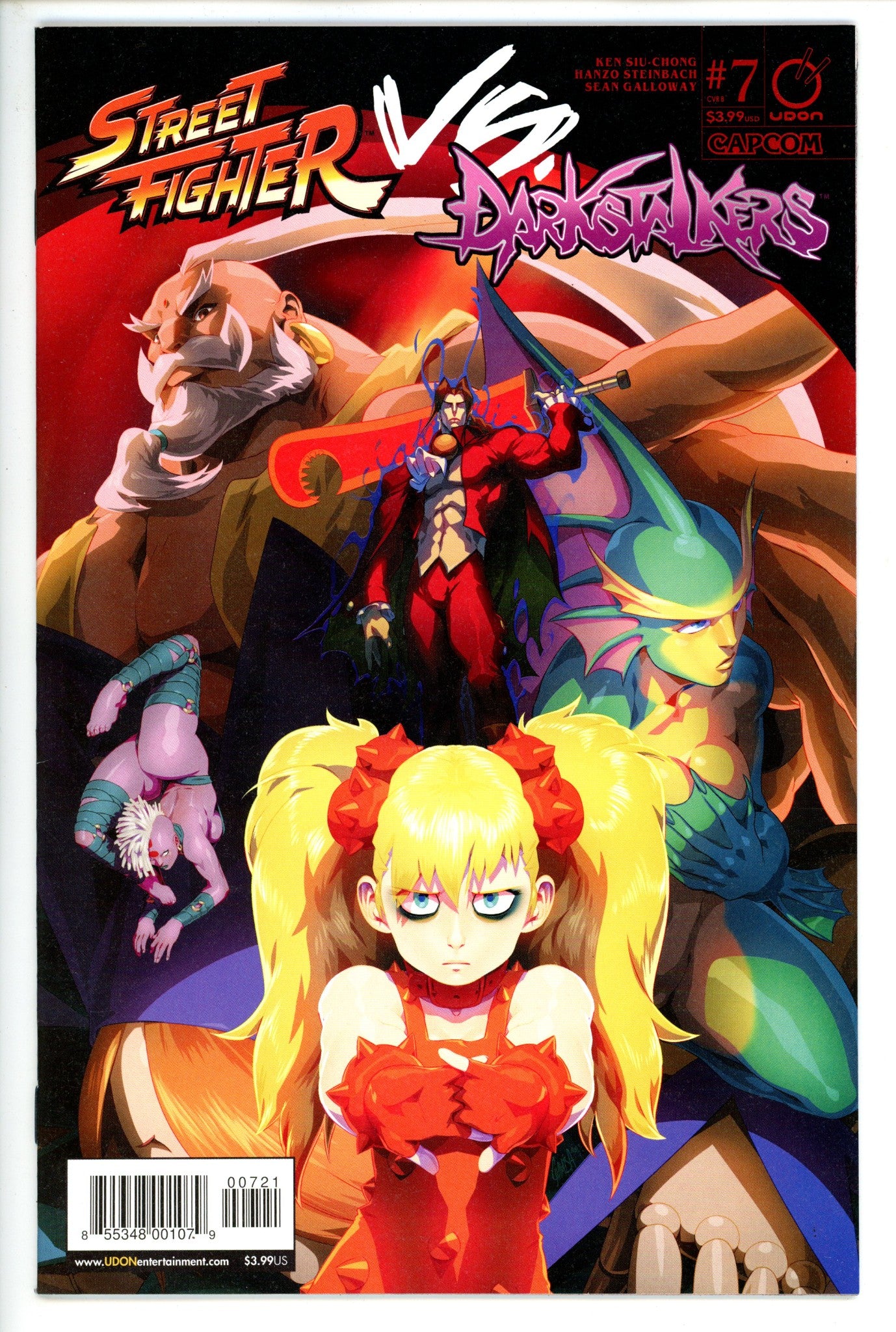 Street Fighter vs Darkstalkers 7 Cruz Variant