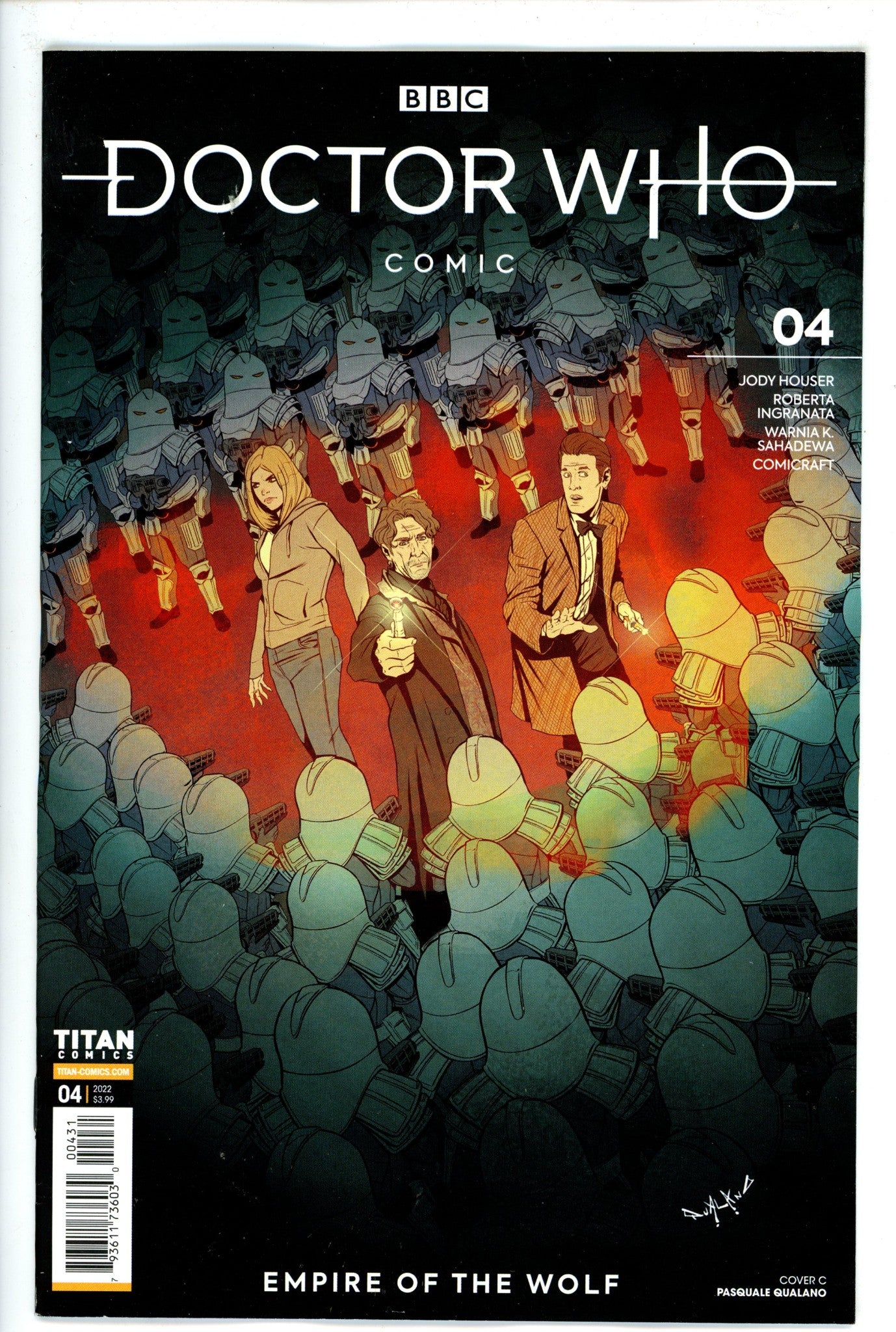 Doctor Who Empire of Wolf 4 Qualano Variant (2022)