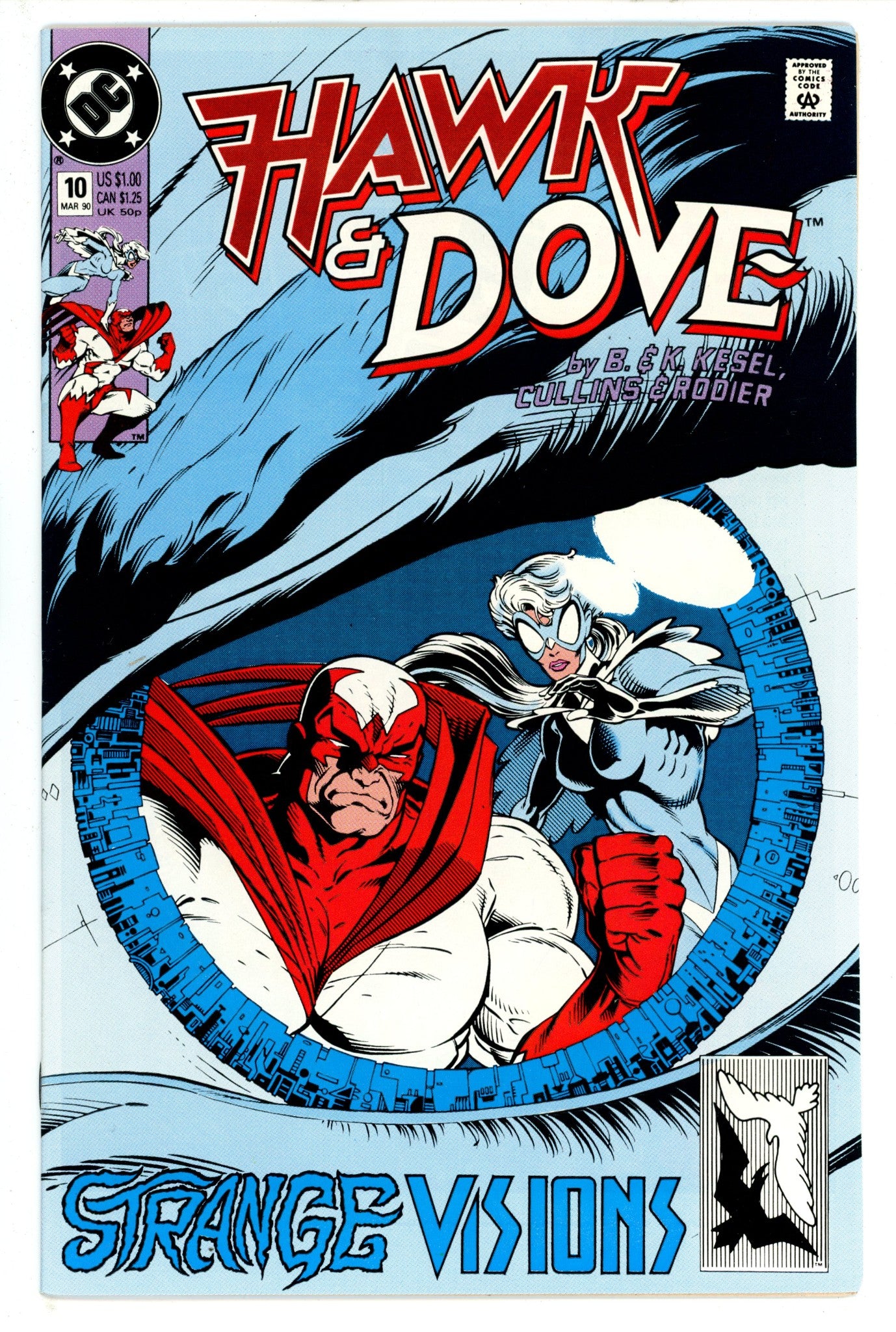 Hawk and Dove Vol 3 10 (1990)