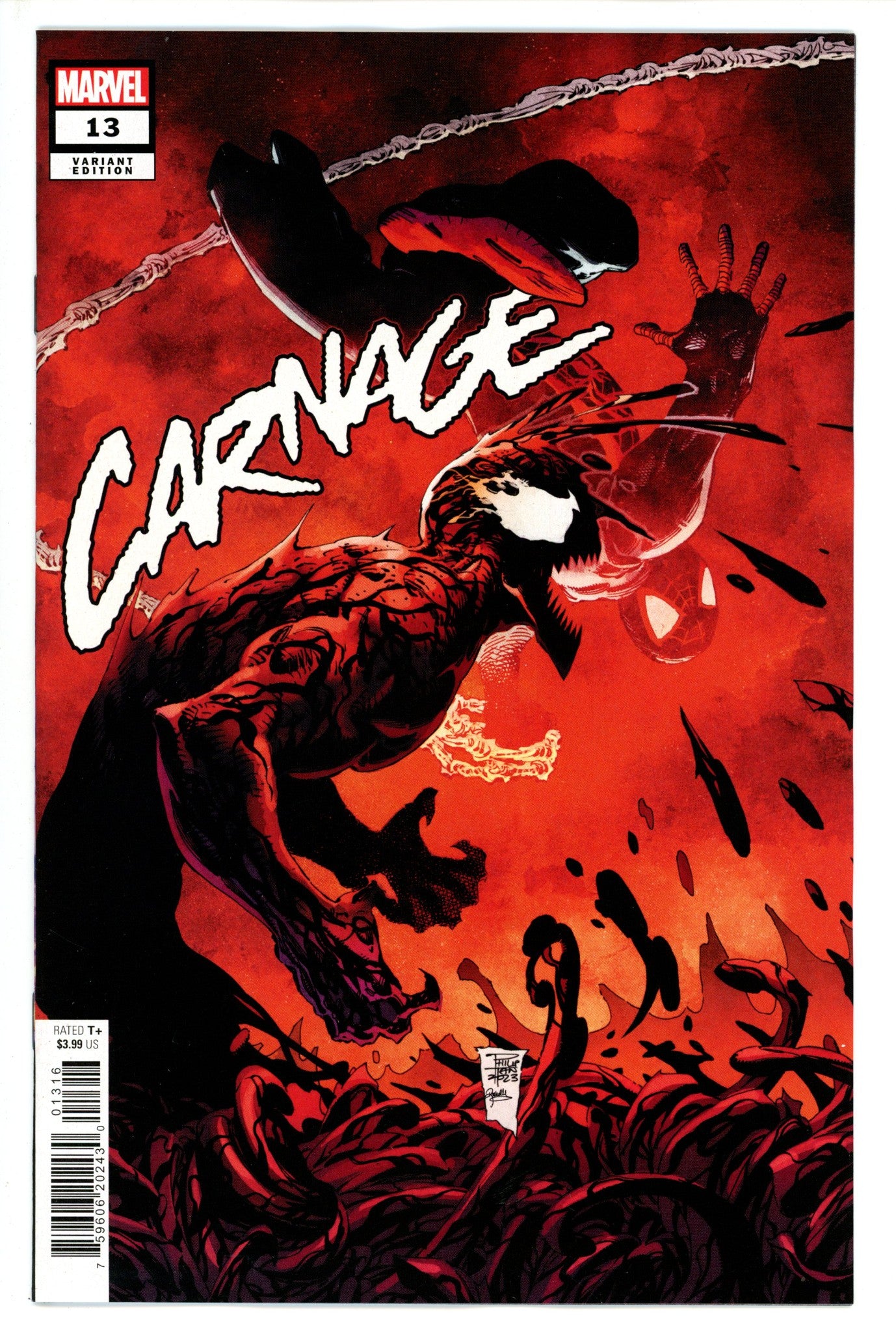 Carnage Vol 3 13 Tan Incentive Variant NM- (2023)