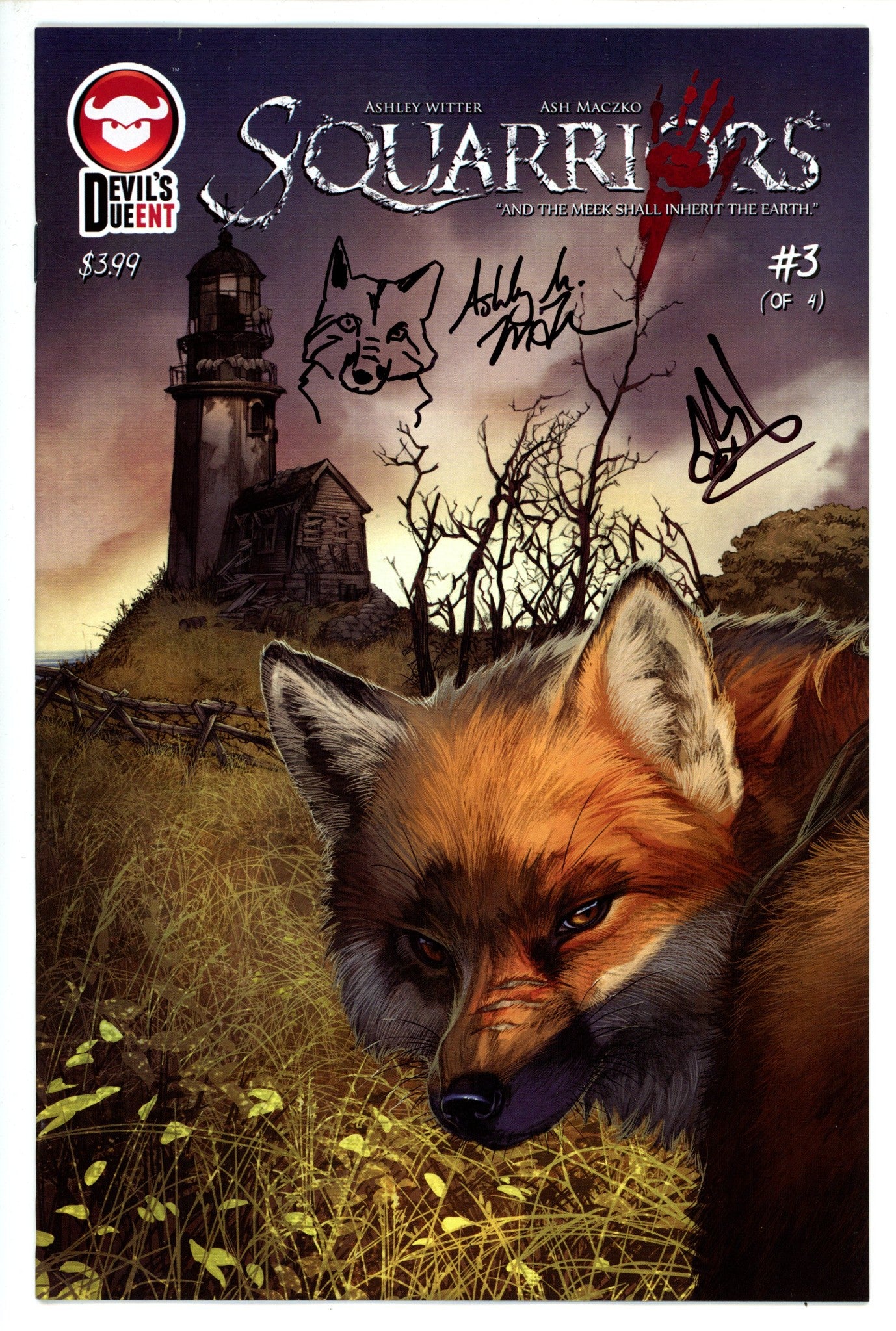 Squarriors 3 Signed Witter / Maczko
