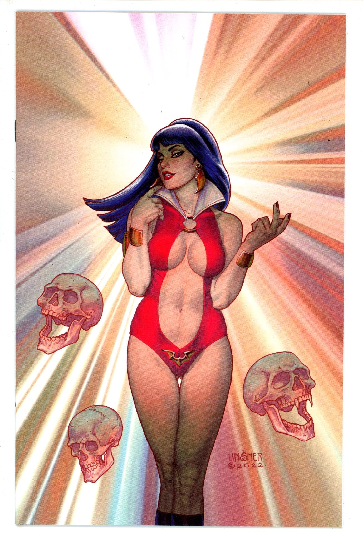 Vampirella: Mindwrap 4 Linsner Virgin Variant VF/NM (2022)