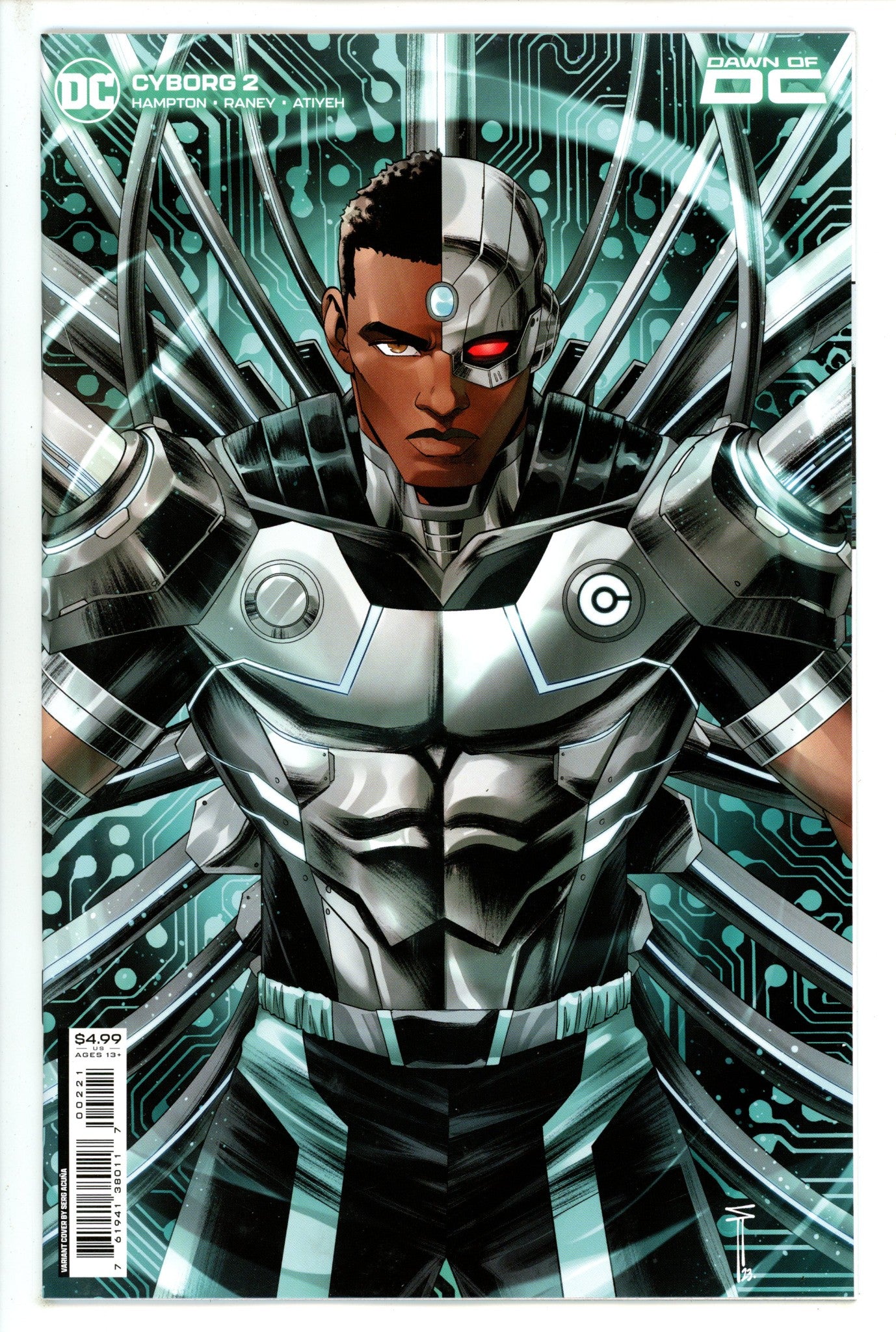 Cyborg Vol 3 2 Acuna Variant (2023)